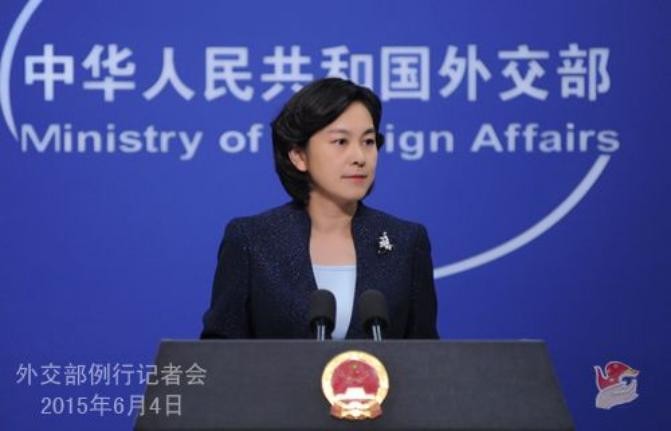 Bà Hoa Xuân Oánh - phát ngôn viên Bộ Ngoại giao Trung Quốc