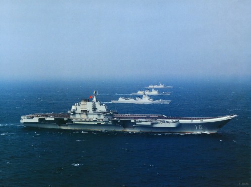 Biên đội tàu sân bay Liêu Ninh, Hải quân Trung Quốc từng điều đến Biển Đông tiến hành &quot;huấn luyện, thử nghiệm&quot;