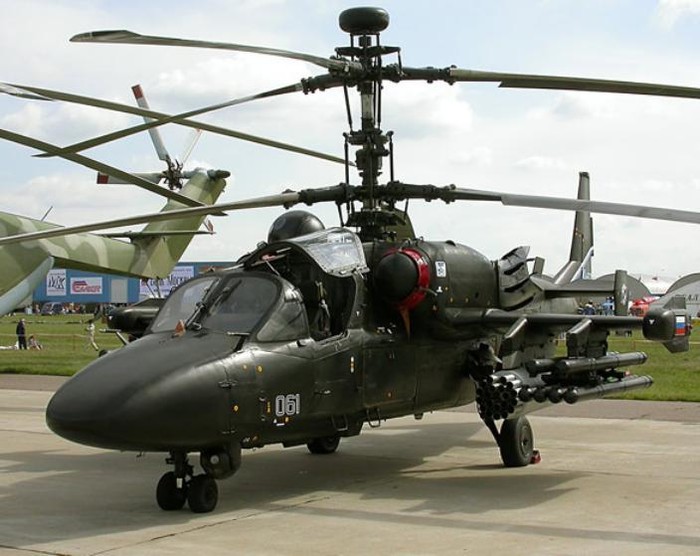 Máy bay trực thăng vũ trang Ka-52 Alligator Nga