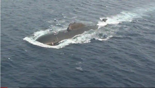 Tàu ngầm tấn công hạt nhân Chakra-2 Hải quân Ấn Độ