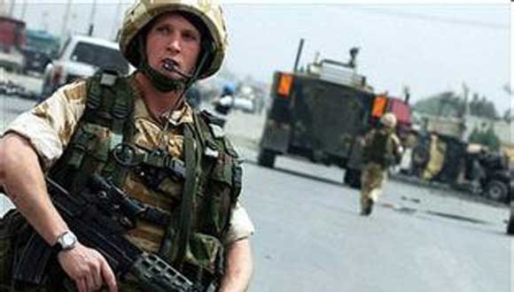 Binh sĩ Anh tại Iraq (ảnh tư liệu)