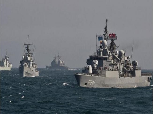 Tàu chiến Hải quân NATO tập trận ở Biển Đen