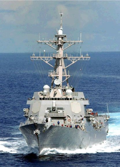 Tàu khu trục USS Lassen DDG-82 Hải quân Mỹ vừa tiến hành tuần tra trên Biển Đông