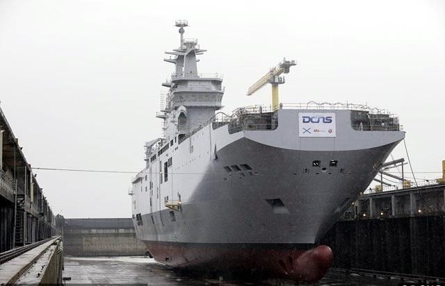 Pháp từ chối bàn giao tàu tấn công đổ bộ lớp Mistral cho Nga