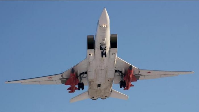 Máy bay ném bom chiến lược Tu-22M3 Nga
