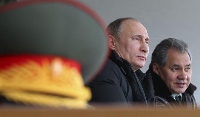 Ngày 29 tháng 3 năm 2014, Tổng thống Nga Vladimir Putin đến khu vực Krasnodar thị sát cuộc diễn tập của Hạm đội Biển Đen.