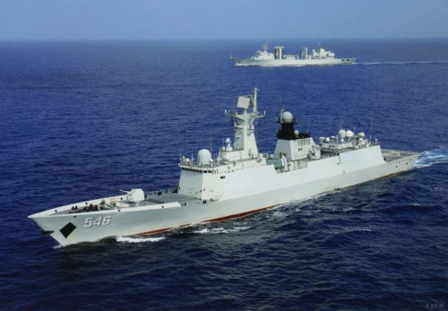 Tàu hộ vệ tên lửa Type 054A Hải quân Trung Quốc