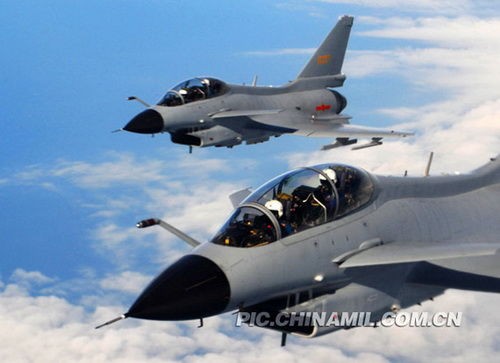 Máy bay chiến đấu J-10 Không quân Trung Quốc