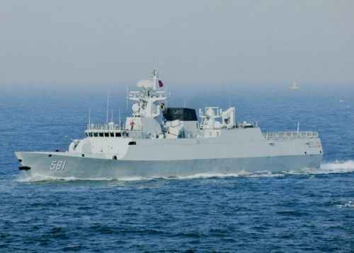 Tàu hộ vệ hạng nhẹ Type 056 Hải quân Trung Quốc. Trung Quốc đang tập trung phát triển phiên bản săn ngầm của loại tàu này