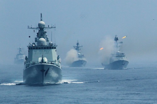 Diễn tập &quot;Liên hợp trên biển-2013&quot; giữa Hải quân Trung-Nga