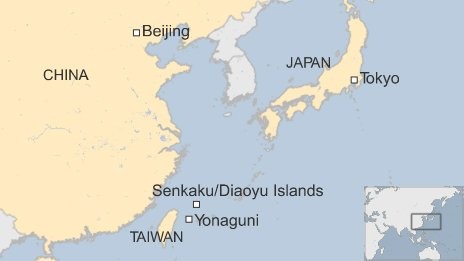Đảo Yonaguni rất gần Đài Loan và đảo Senkaku
