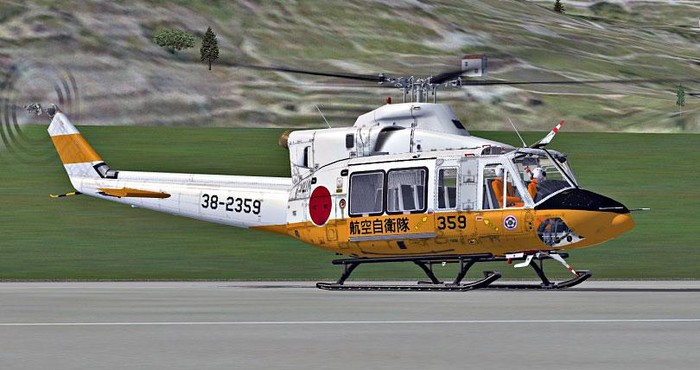 Máy bay trực thăng Bell 412 của Lực lượng Phòng vệ Trên không Nhật Bản