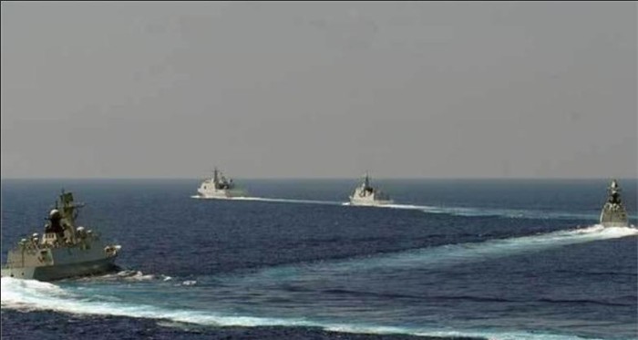 Hạm đội Nam Hải, Hải quân Trung Quốc tổ chức tập trận đánh chiếm đảo đá (ảnh tư liệu)