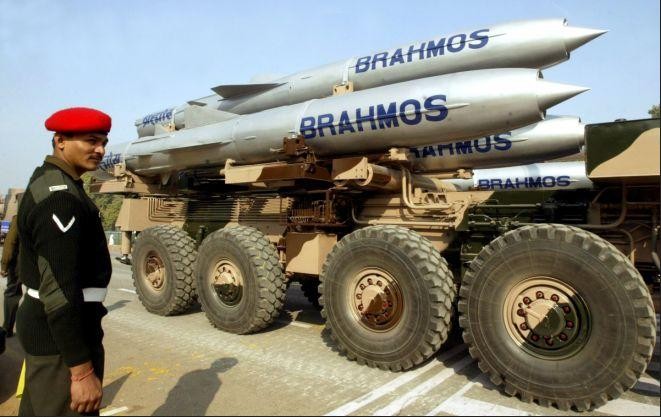 Tên lửa hành trình siêu âm BrahMos do Ấn Độ-Nga hợp tác sản xuất
