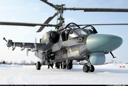 Máy bay trực thăng vũ trang Ka-52 Nga