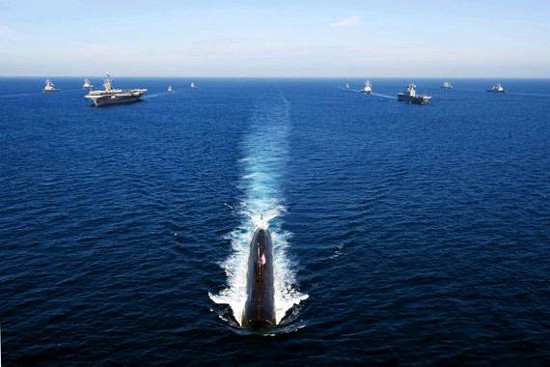 Hạm đội Hải quân Mỹ trên đại dương