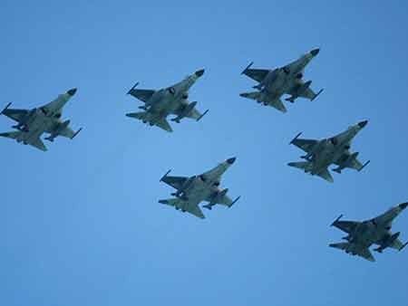 Máy bay chiến đấu IDF Đài Loan trong một cuộc diễn tập quân sự Hán Quốc