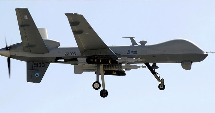 Máy bay không người lái Reaper Anh thực hiện nhiệm vụ ở Afghanistan