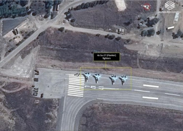 Máy bay chiến đấu Nga ở Syria