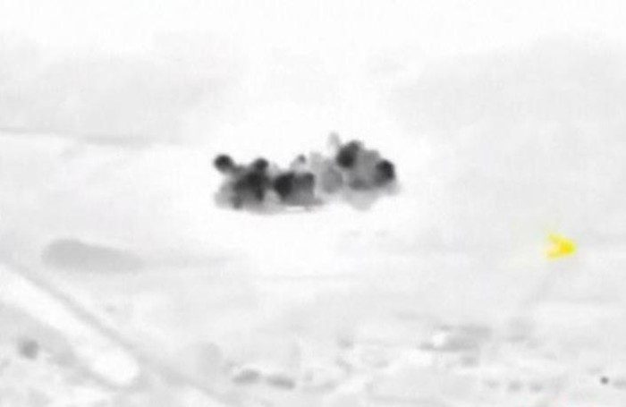 Máy bay chiến đấu Nga không kích ở Syria