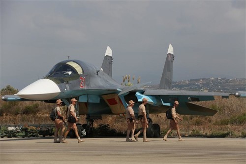 Máy bay quân sự Nga chuẩn bị xuất kích