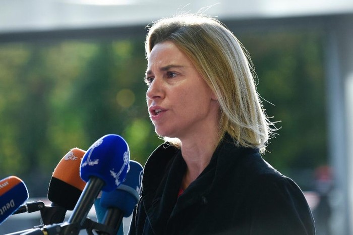 Đặc phái viên ngoại giao EU Federica Mogherini