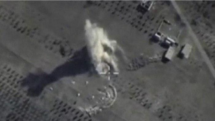 Không quân Nga không kích IS ở Syria