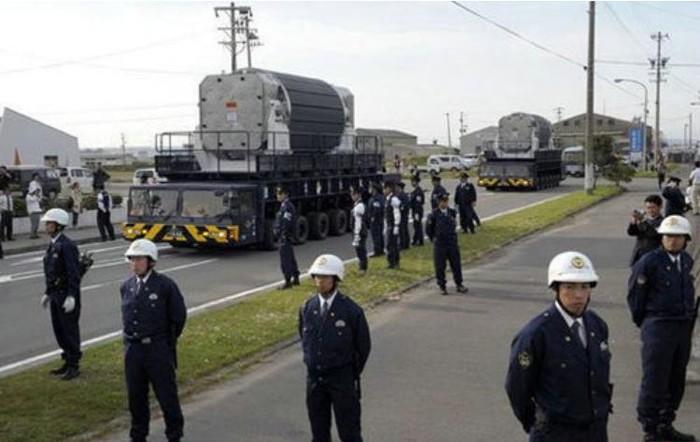 Nhật Bản vận chuyển phế liệu hạt nhân