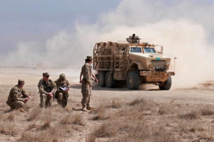Mỹ giúp Iraq huấn luyện quân đội