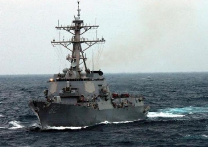 Tàu khu trục USS Lassen DDG-82 Hải quân Mỹ vừa tiến hành tuần tra trên Biển Đông