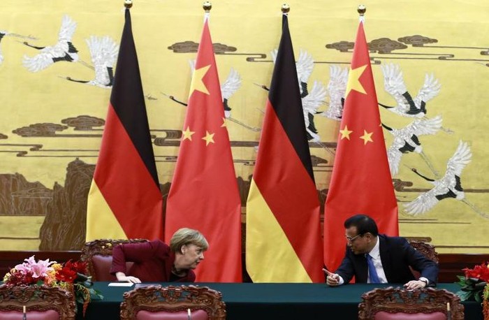 Thủ tướng Đức Angela Merkel thăm Trung Quốc