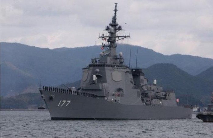 Tàu khu trục lớp Atago của Lực lượng Phòng vệ Biển Nhật Bản.