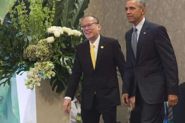 Tổng thống Mỹ Barack Obama và người đồng cấp Philippines Benigno Aquino