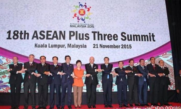 Hội nghị cấp cao ASEAN+3 lần thứ 8 tổ chức tại Kuala Lumpur, Malaysia chiều ngày 21 tháng 11 năm 2015