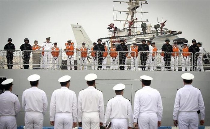 Tháng 9/2014, biên đội hộ tống tốp thứ 17 Hải quân Trung Quốc đến thăm Iran
