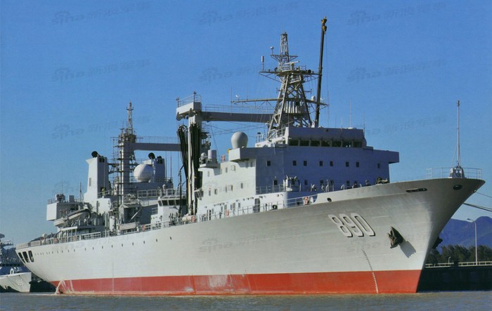 Tàu tiếp tế tổng hợp Sào Hồ số hiệu 890 Type 903A, Hạm đội Đông Hải, Hải quân Trung Quốc