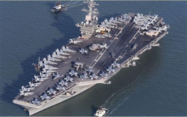 Tàu sân bay động cơ hạt nhân USS Theodore Roosevelt Hải quân Mỹ