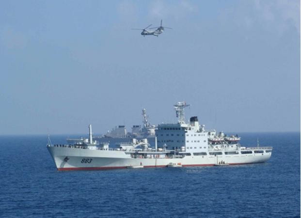 Tàu tiếp tế Động Đình Hồ số hiệu 883 Type 904 lớp Đại Vận của Hạm đội Nam Hải, Hải quân Trung Quốc
