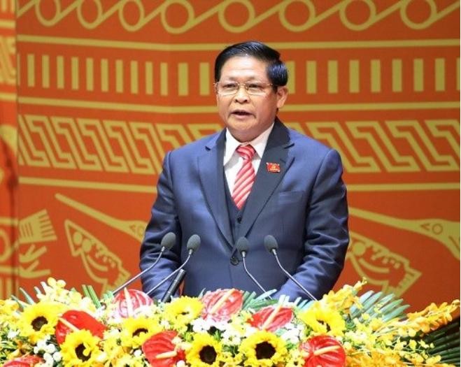 Ông Phạm Xuân Đương, Ủy viên Trung ương, Phó Trưởng ban Thường trực Ban Kinh tế Trung ương phát biểu tại Đại hội 12