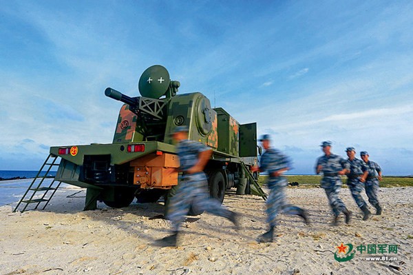 Trung Quốc tiến hành bắn thử tên lửa phòng không HQ-9 bất hợp pháp ở Biển Đông (nguồn Thời báo Hoàn Cầu)