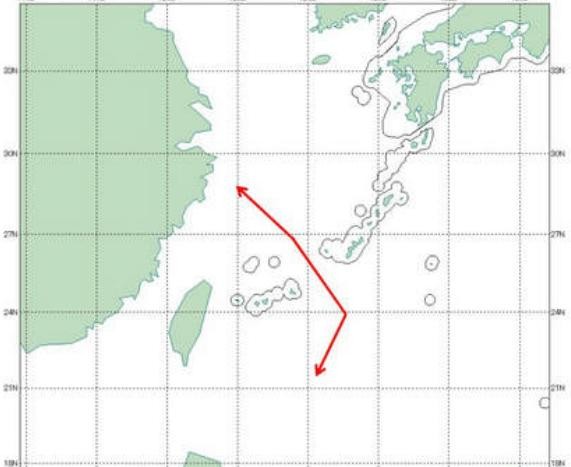Eo biển Miyako - tuyến đường biển chủ yếu ra vào Thái Bình Dương của Hải quân Trung Quốc. Nguồn ảnh: Sina Trung Quốc