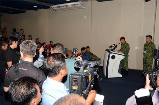 Tư lệnh Quân đội Brunei phát biểu tại Lễ khai mạc cuộc diễn tập ADMM+ về Chống khủng bố và An ninh hàng hải ngày 3/5/2016. Nguồn ảnh: qdnd.vn