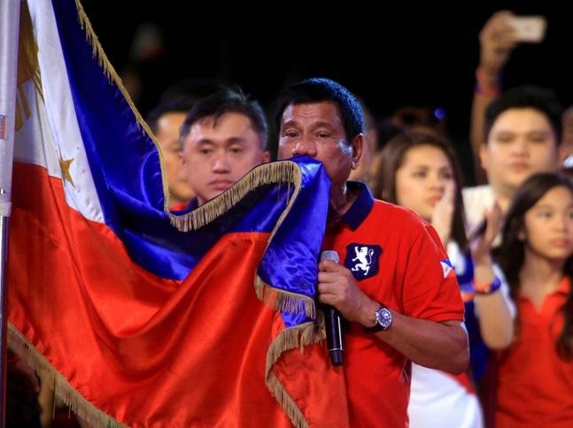 Tổng thống đắc cử Philippines Rodrigo Duterte. Nguồn ảnh: Đa Chiều