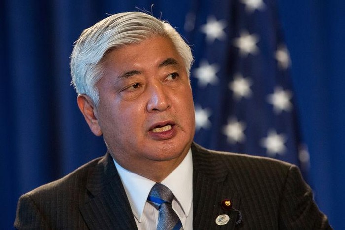 Bộ trưởng Quốc phòng Nhật Bản Gen Nakatani. Nguồn ảnh: Bloomberg