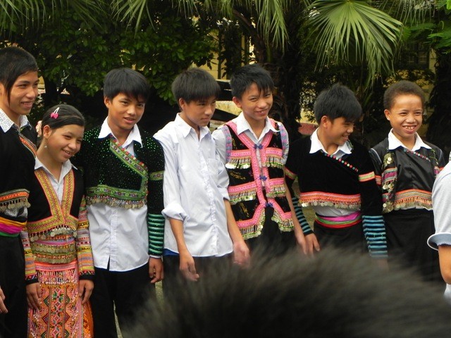 Tham gia giao lưu cùng nhiều học sinh Hà Nội