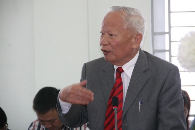 Ông Nguyễn Công Tạn, nguyên Phó thủ tướng Chính phủ cho rằng, làm như Nam Định là phân biệt và không có lợi. Ảnh Xuân Trung