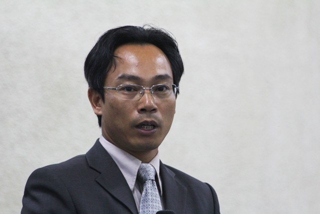 PGS Hoàng Minh Sơn, Trưởng phòng đào tạo Trường đại học Bách khoa. Ảnh Xuân Trung