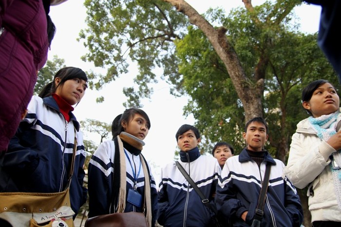 Teen dễ thương tham dự Olympic Tiếng Anh THPT Hà Nội 2011 ảnh 6