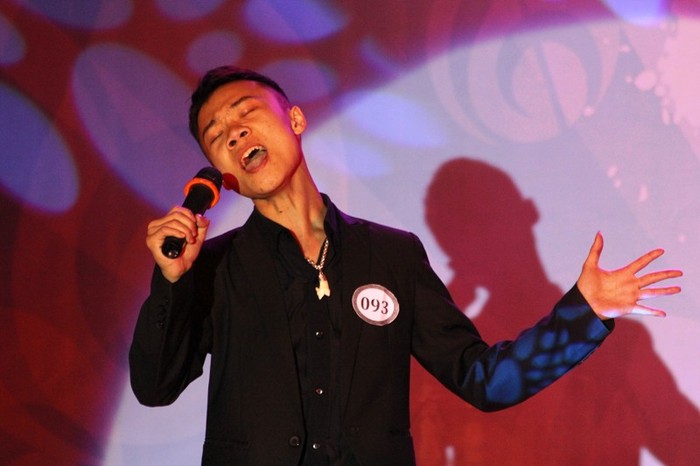 Đoạn “bay” cùng nhạc phẩm của thí sinh Nguyễn Trung Tâm trường ĐH Kinh tế quốc dân.