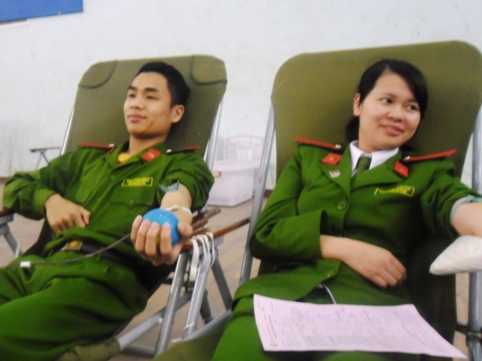 Qua lễ phát động các cán bộ, học viên tham gia hiến máu đã đóng góp gần 2000 đơn vị máu cho bệnh viện, số máu này cung cấp cho chiến sỹ bị thương nặng trong khi làm nhiệm vụ và bệnh nhân có nhu cầu.